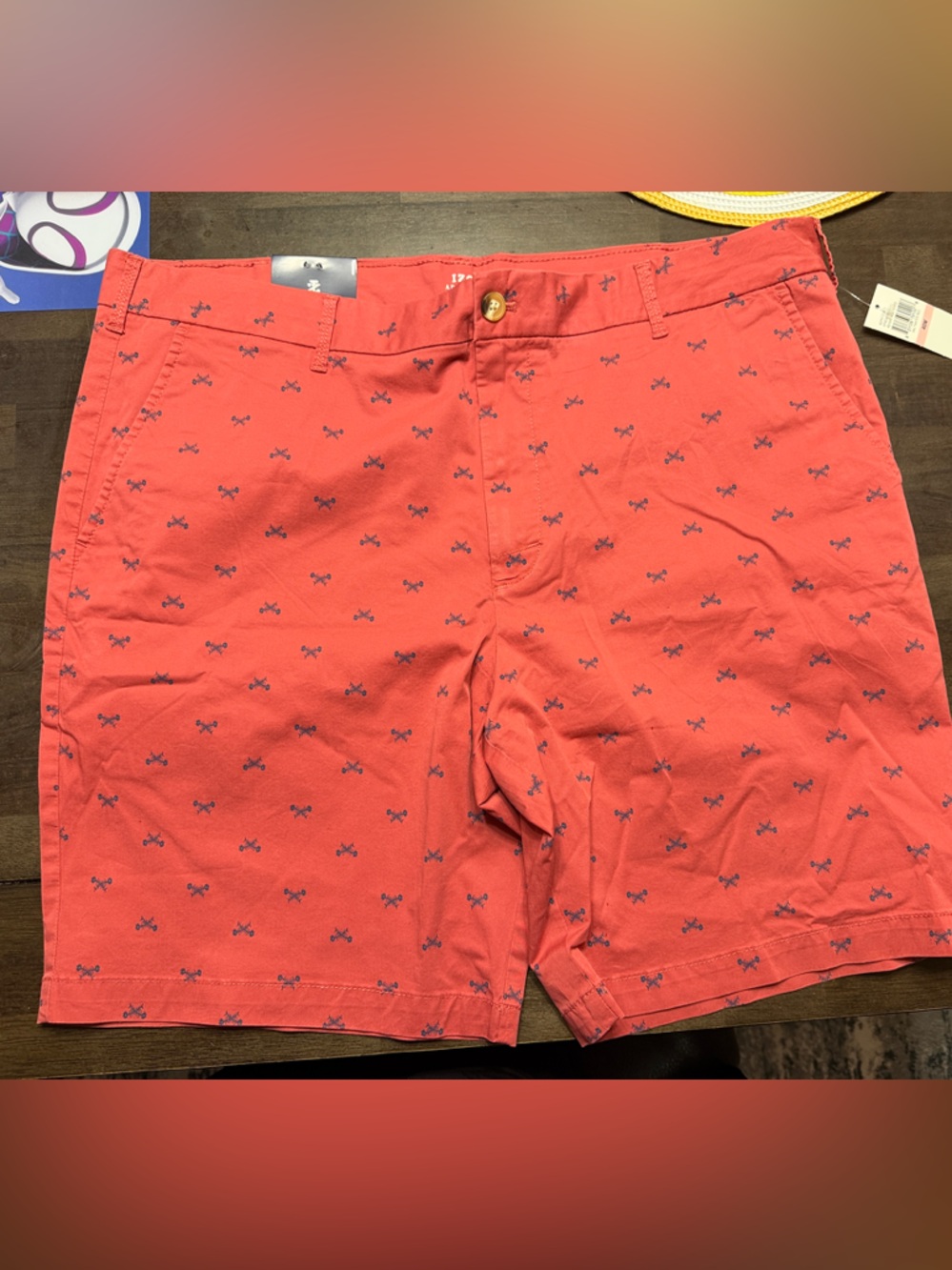 Men's IZOD Coral Printed Casual Shorts